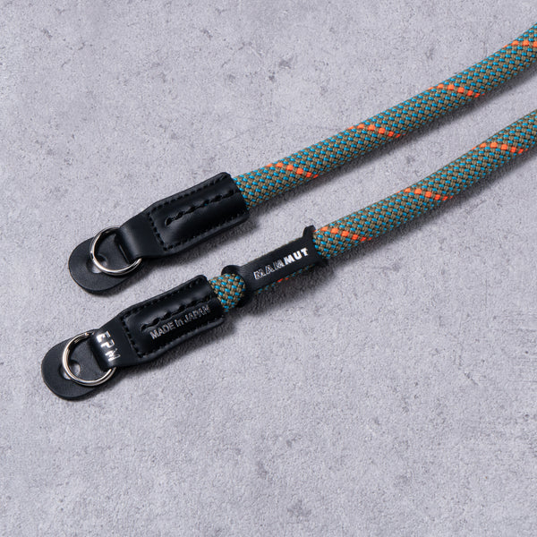 【MAMMUT EDITION】<br>YOSEMITE CAMERA STRAP<br> MOUNTAIN TURQUOISE<br>マムートエディション ヨセミテカメラ ストラップ / マウンテン ターコイズ