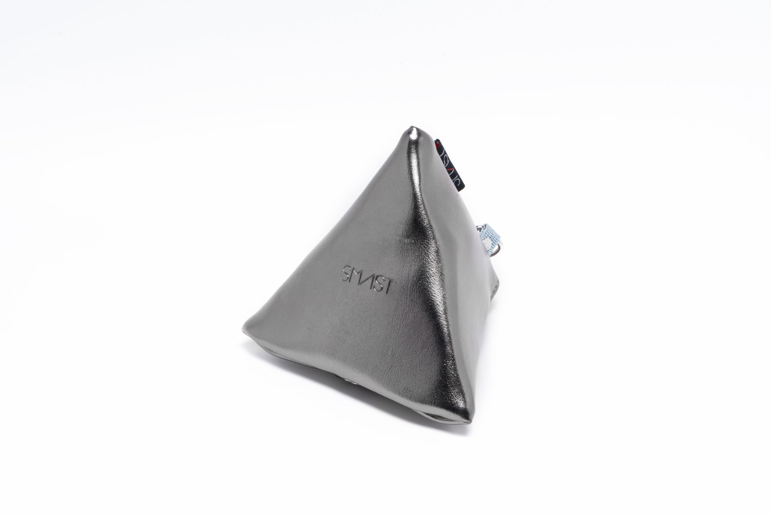 SMAST PYRAMID POUCH / METALLIC GRAY