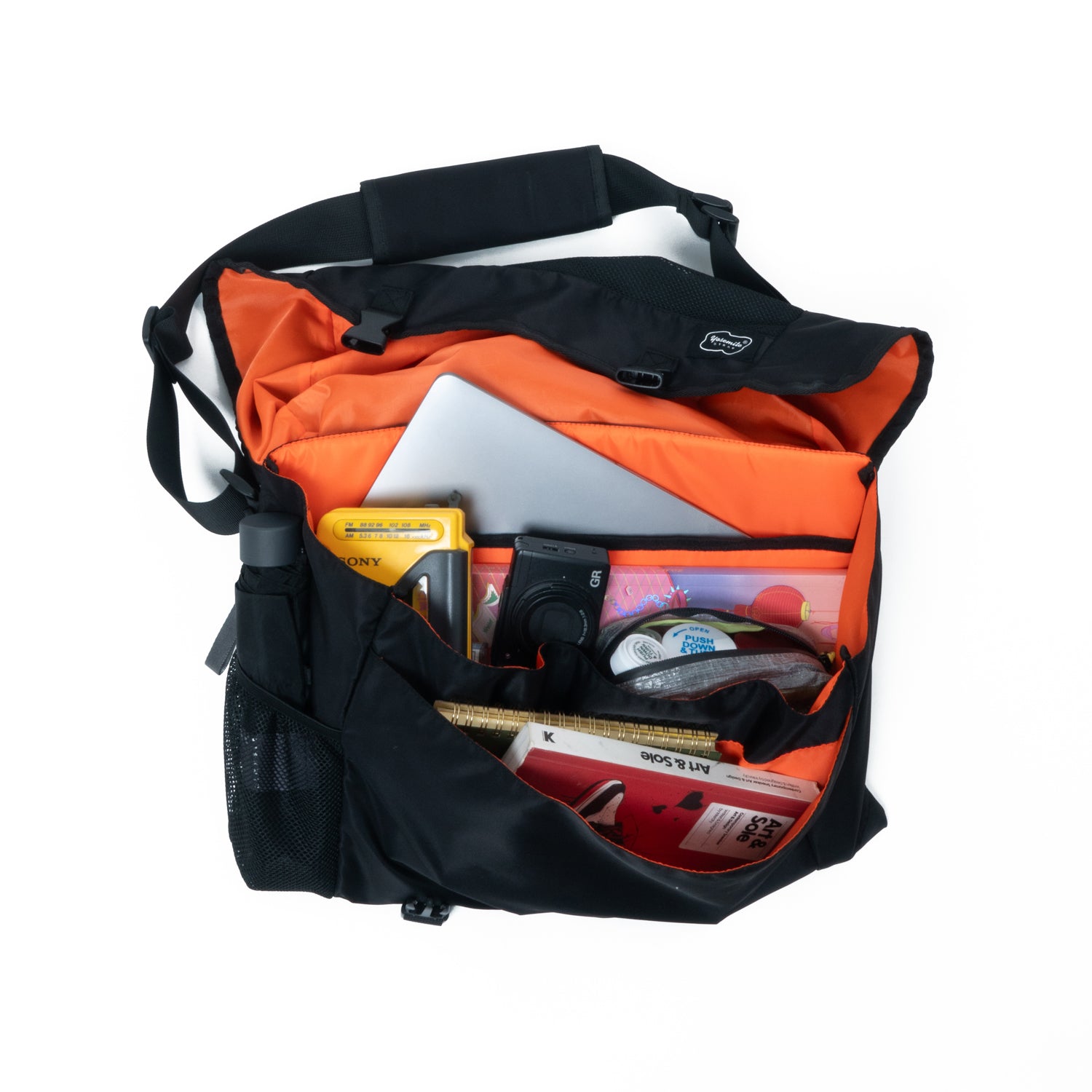 YOSMITE EXPANDER  MESSENGER BAG/BLACK