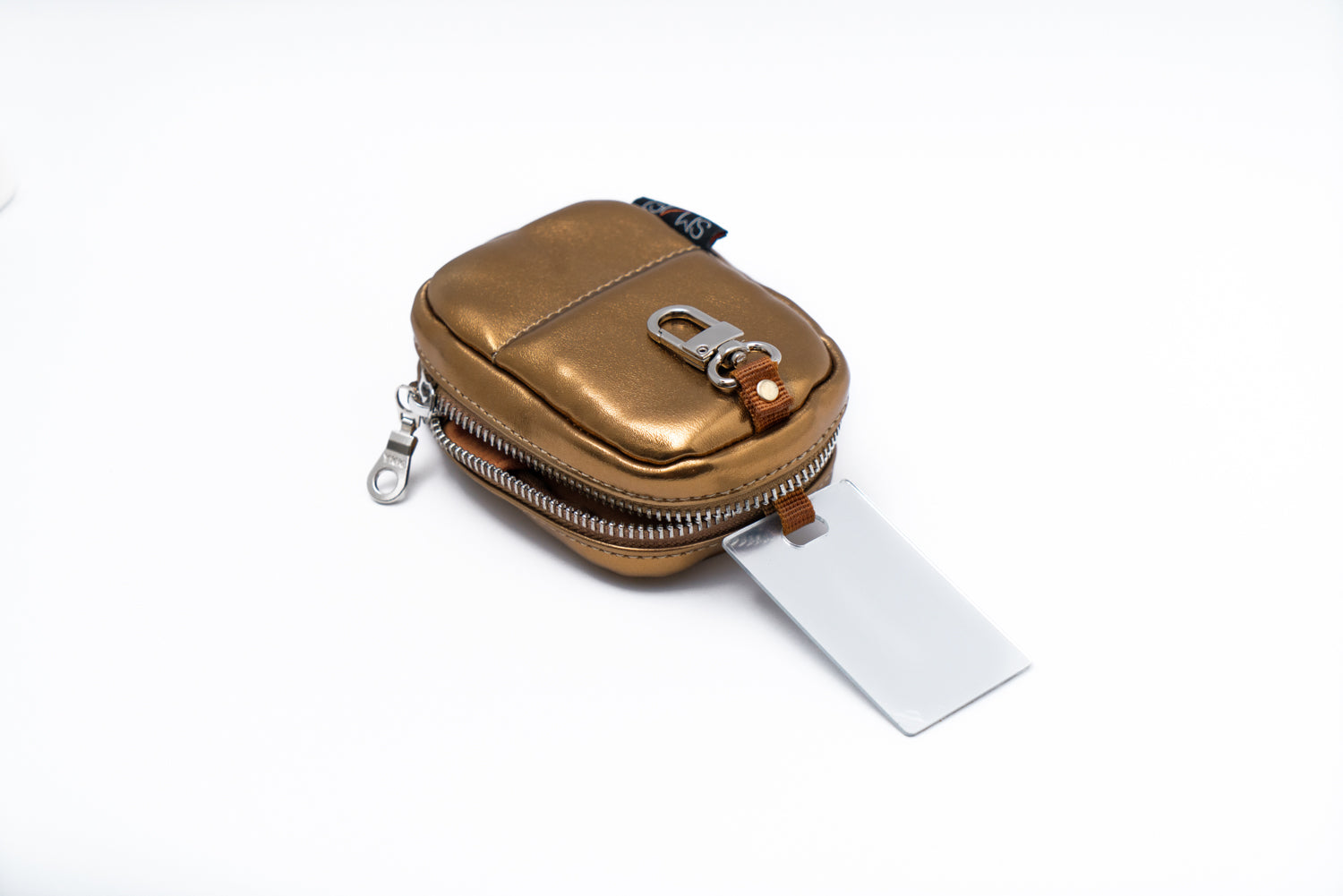 SMAST MIRROR POUCH / METALLIC BRONZE
