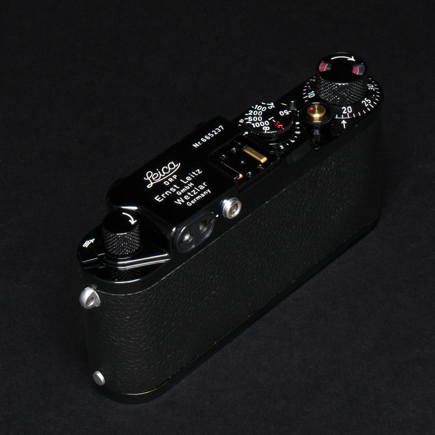 Leica IIIf【PIANO BLACK】