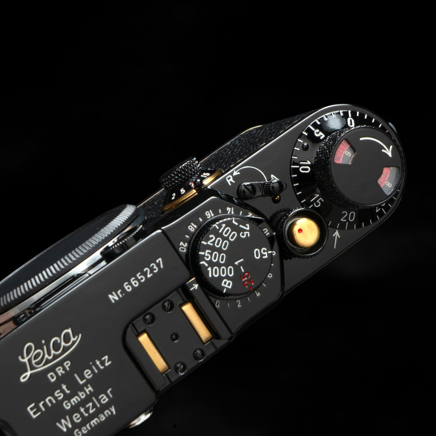 Leica IIIf【PIANO BLACK】