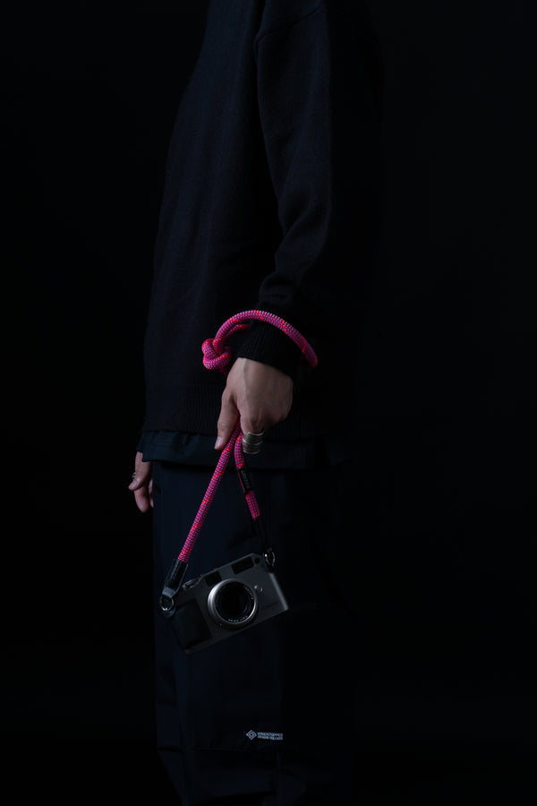 【MAMMUT EDITION】<br>YOSEMITE CAMERA STRAP<br> FLAMINGO<br>マムートエディション ヨセミテカメラ ストラップ / フラミンゴ