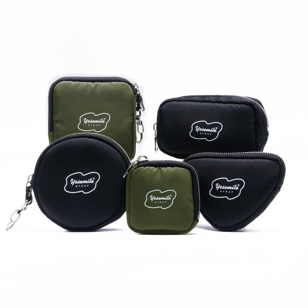 YOSEMITE SQUARE COIN CASE<BR>BLACK<br>ヨセミテ スクエア コインケース<br>ブラック