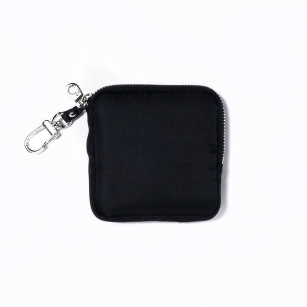 YOSEMITE SQUARE COIN CASE<BR>BLACK<br>ヨセミテ スクエア コインケース<br>ブラック