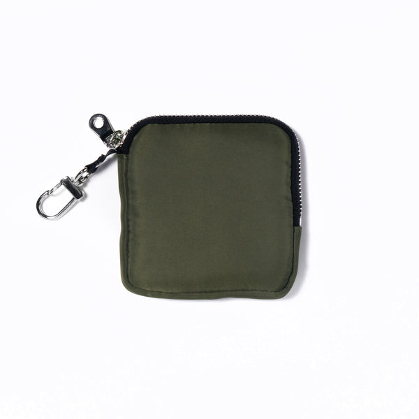 YOSEMITE SQUARE COIN CASE<BR>KHAKI<br>ヨセミテ スクエア コインケース<br>カーキ