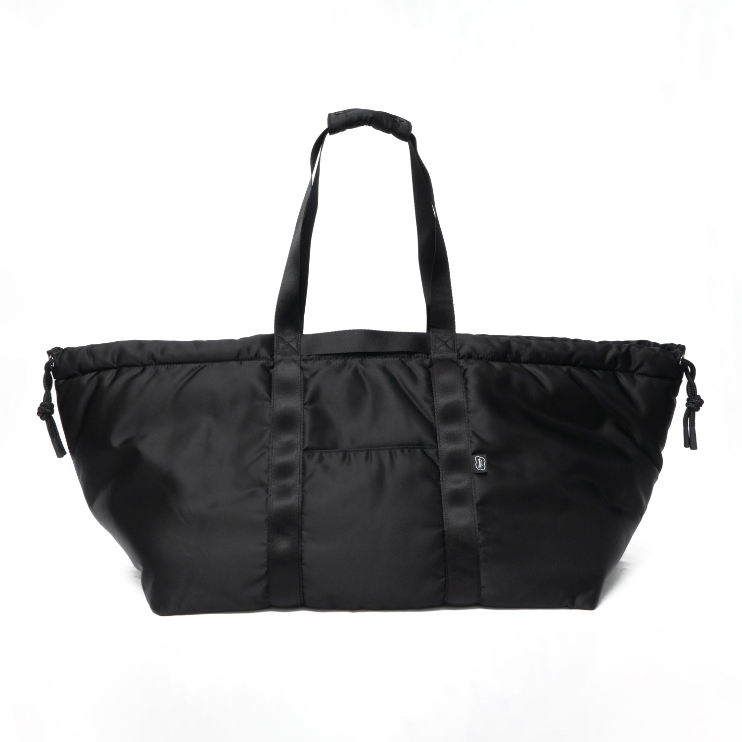 YOSEMITE STRAP PADDING TOTE L/トートバッグ YOSEMITE PADDING NYLON DRAWSTRING TOTE L/BLACK