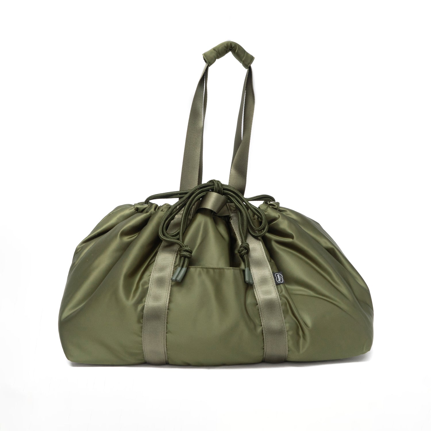 YOSEMITE PADDING NYLON DRAWSTRING TOTE L/KHAKI
