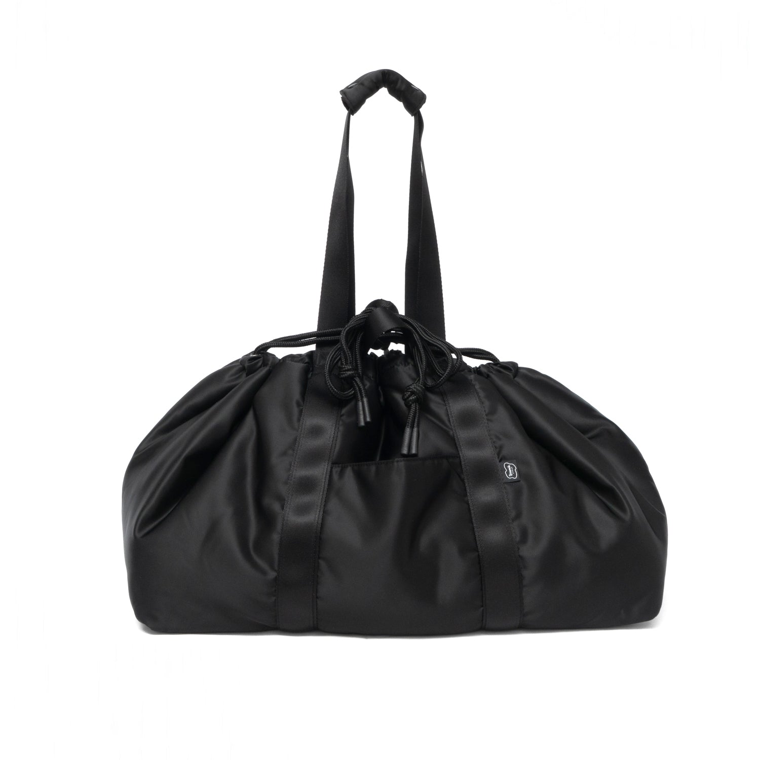 YOSEMITE PADDING NYLON DRAWSTRING TOTE L/BLACK