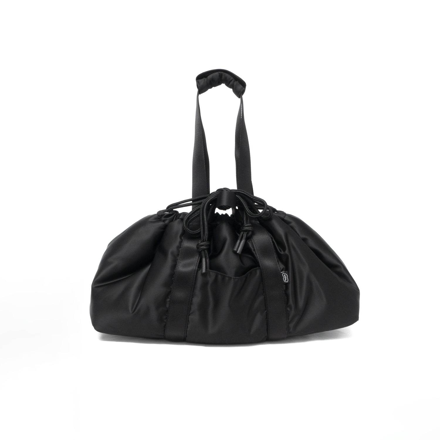 YOSEMITE PADDING NYLON DRAWSTRING TOTE M/BLACK