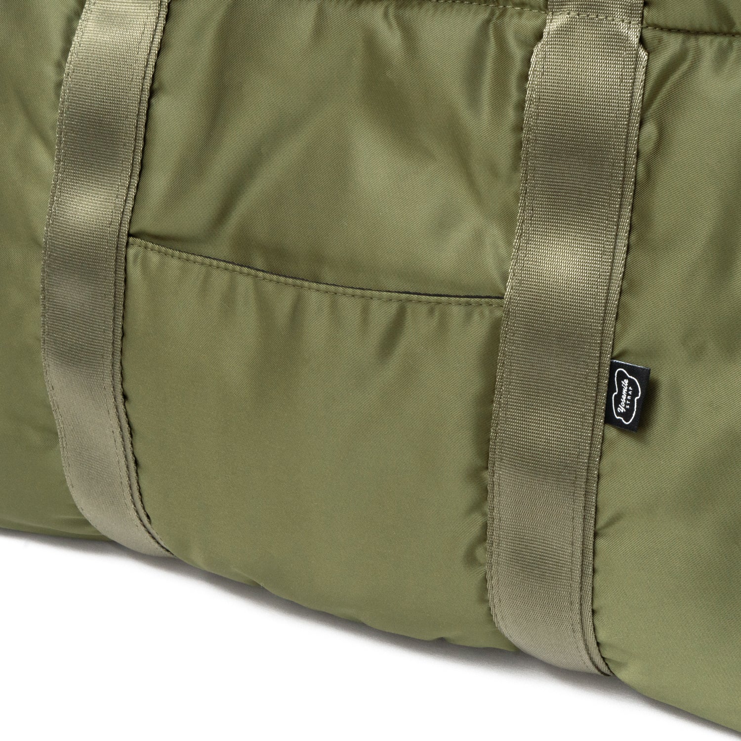 YOSEMITE PADDING NYLON DRAWSTRING TOTE L/KHAKI