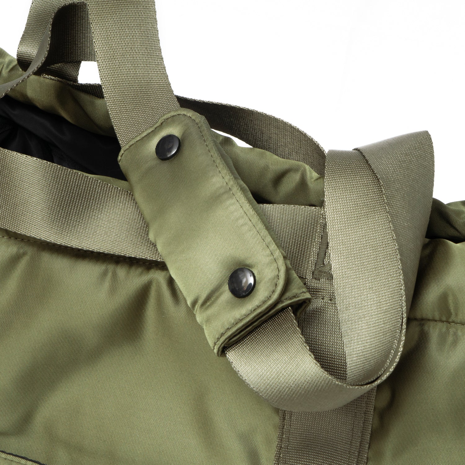 YOSEMITE PADDING NYLON DRAWSTRING TOTE L/KHAKI