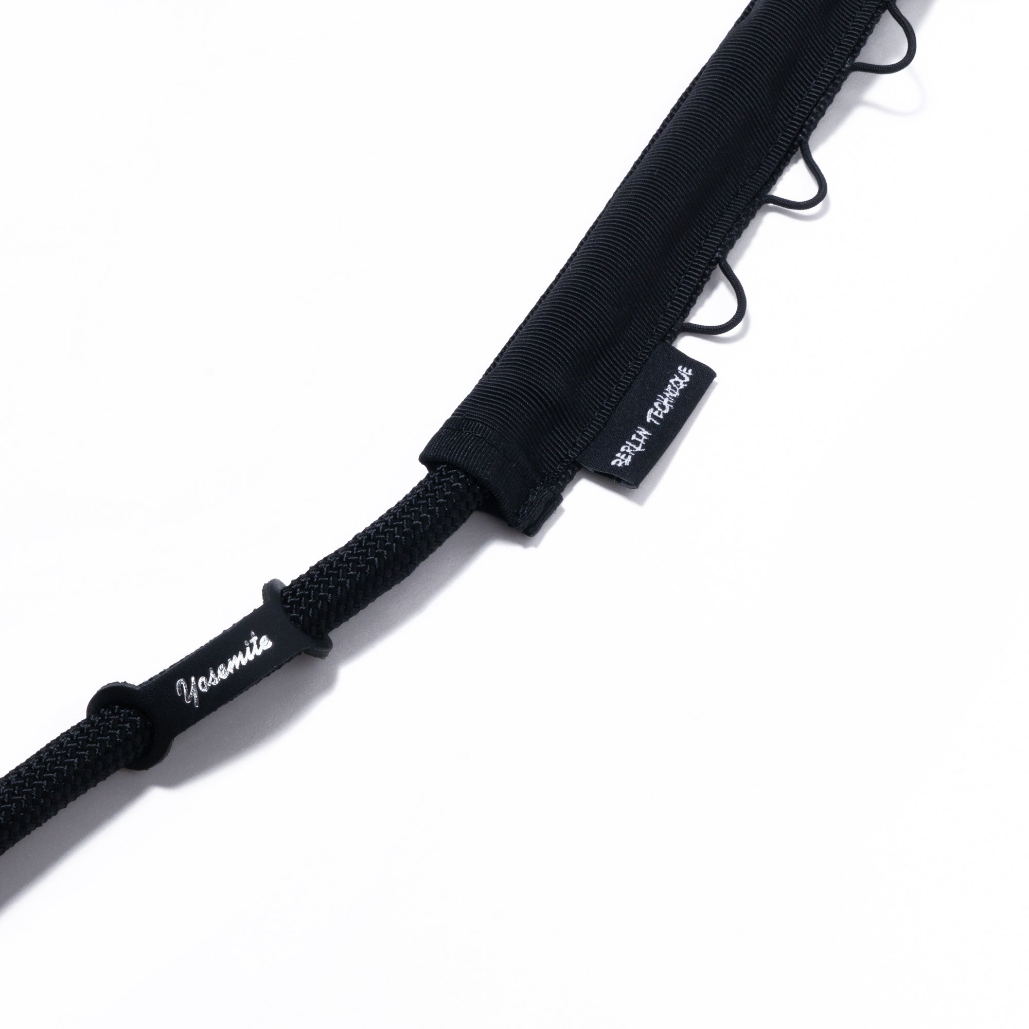 YOSEMITE STRAP X BAICYCLON by Bagjack<br>YOSEMITE WEBBING STRAP<br>MAD BLACK<br>ヨセミテ ストラップ x バイシクロン バイ バグジャック<br>ヨセミテ ウェビングストラップ<br>マッドブラック