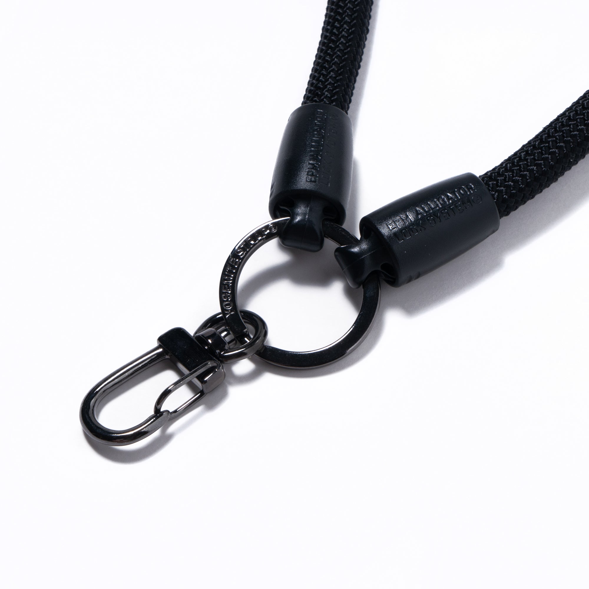 YOSEMITE STRAP X BAICYCLON by Bagjack<br>YOSEMITE WEBBING STRAP<br>MAD BLACK<br>ヨセミテ ストラップ x バイシクロン バイ バグジャック<br>ヨセミテ ウェビングストラップ<br>マッドブラック