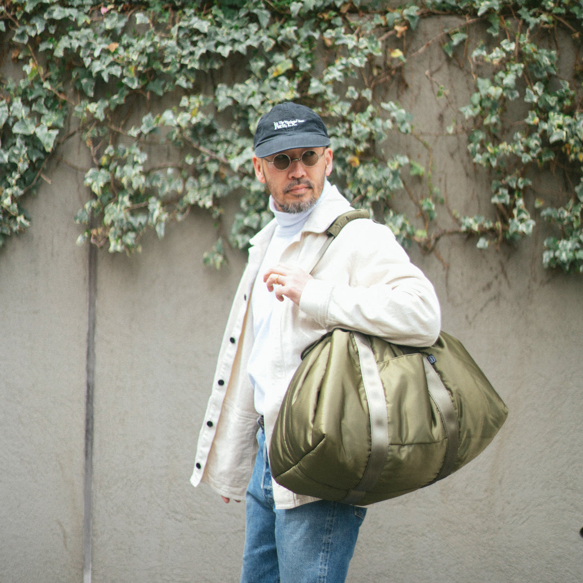 YOSEMITE PADDING NYLON DRAWSTRING TOTE L