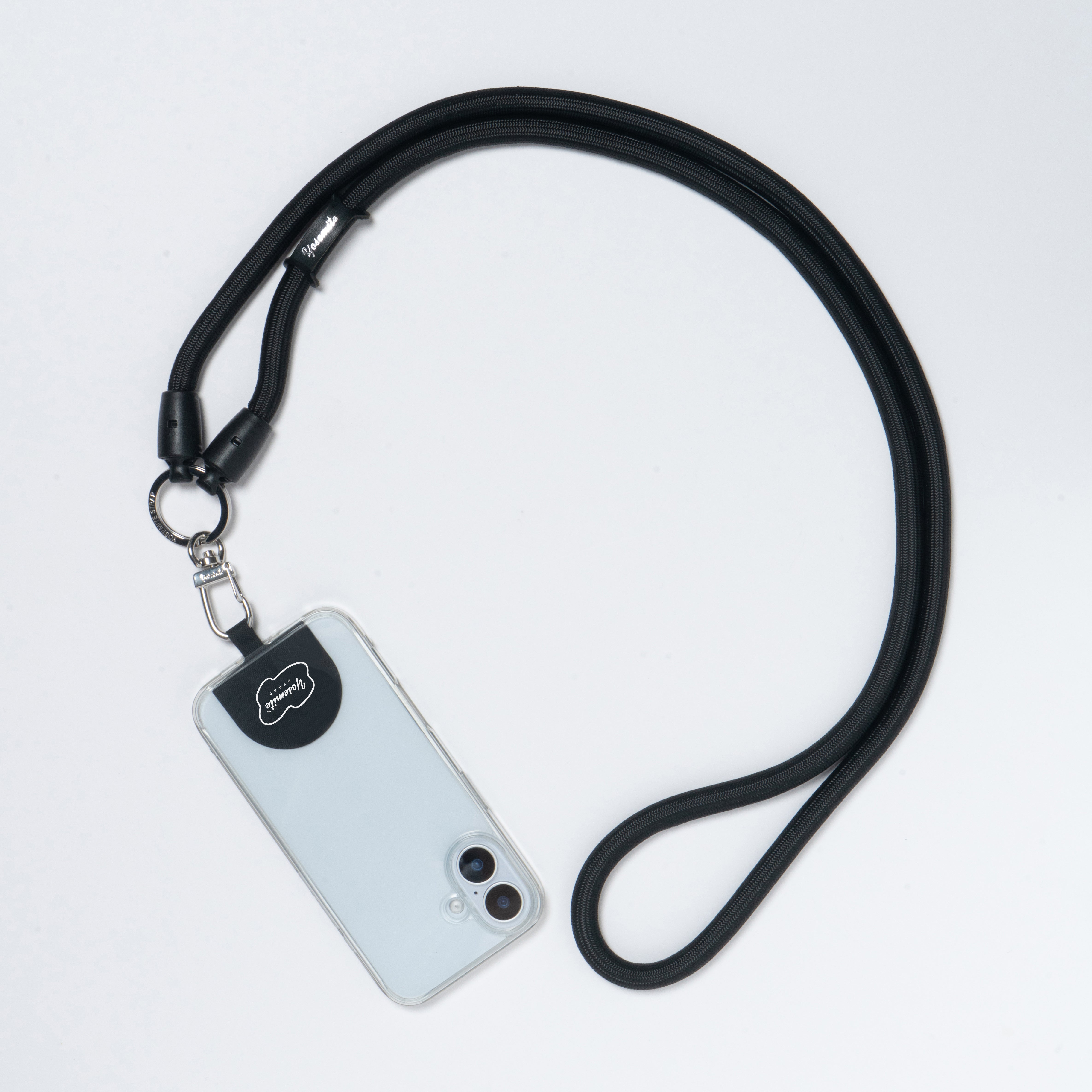 YOSEMITE MOBILE STRAP<br>BLACK<br>140cm<br>ヨセミテ モバイルストラップ<br>ブラック140cm