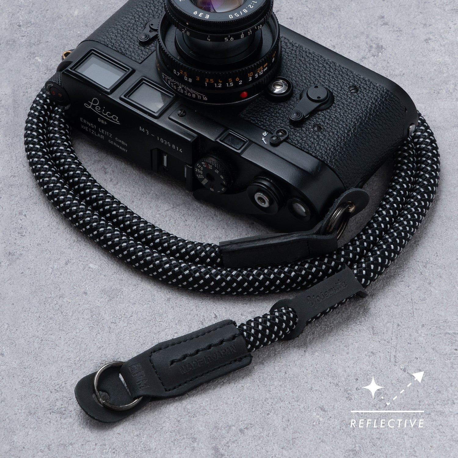 YOSEMITE CAMERA STRAP REFLECT <br>NIGHT GLOW