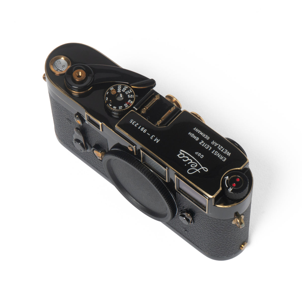 Leica M3 Third type Restored products / Ultra-gloss piano black weathered finish