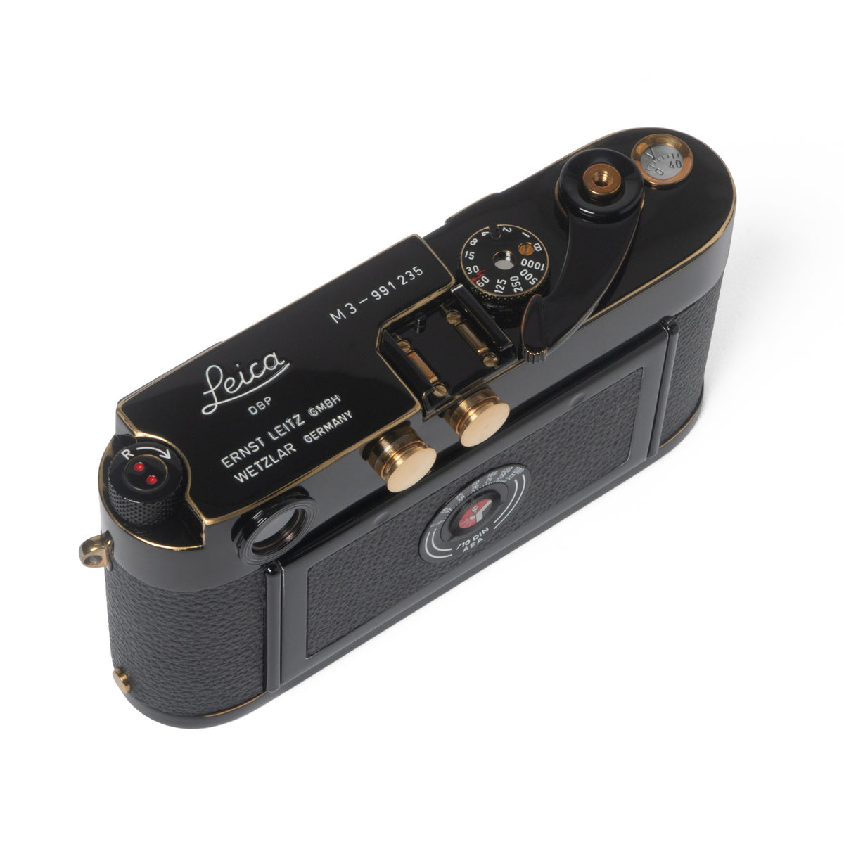 Leica M3 Third type Restored products / Ultra-gloss piano black weathered finish