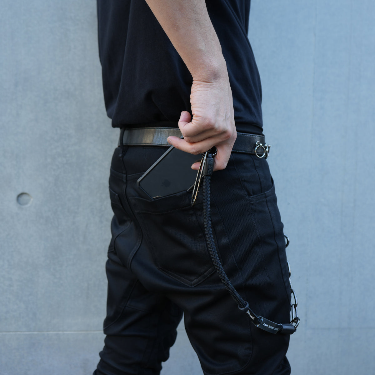 JAM HOME MADE×YOSEMITE　4NK　multi CORD CHAIN SHORT ブラック