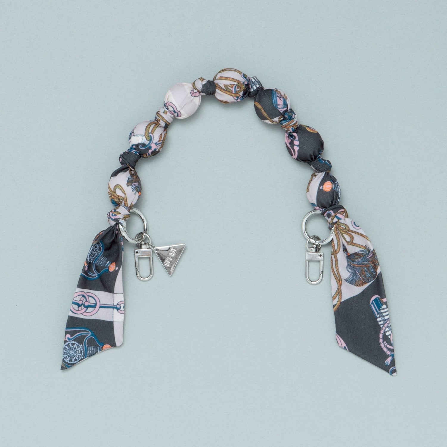 SMAST SCARF STRP/BROWN