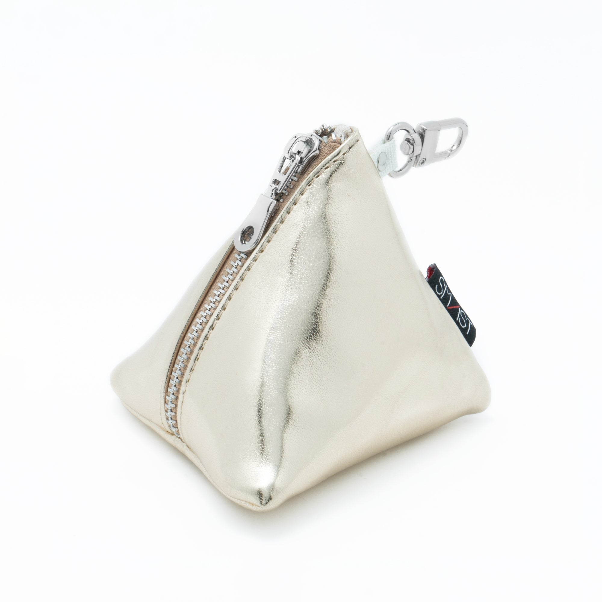 SMAST PYRAMID POUCH / GOLD