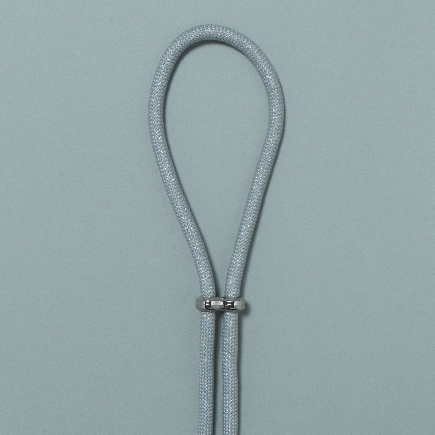 SMAST GLITTER MOBILE STRAP/SILVER