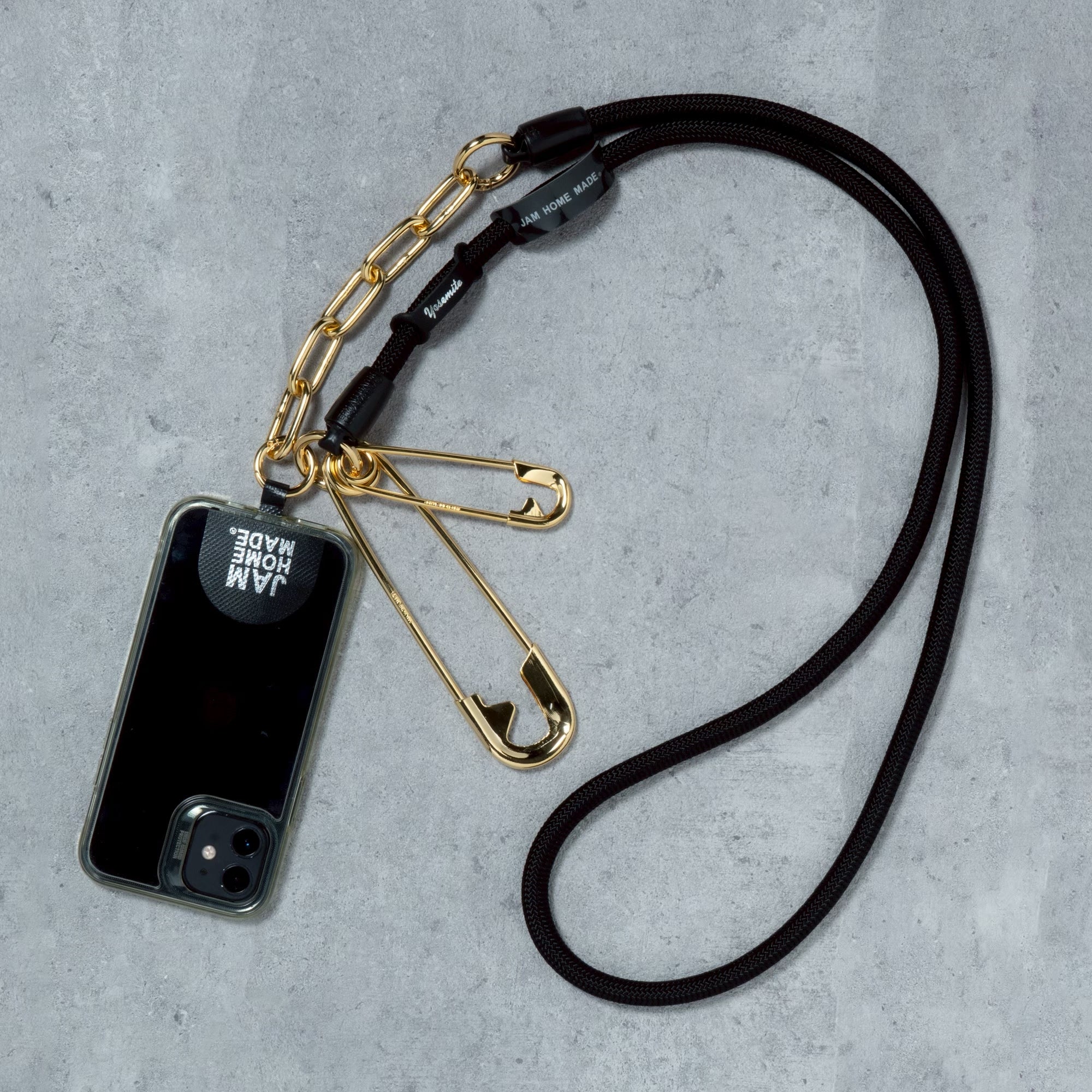 JAM HOME MADE×YOSEMITE　4NK　multi CORD CHAIN LONG ゴールド