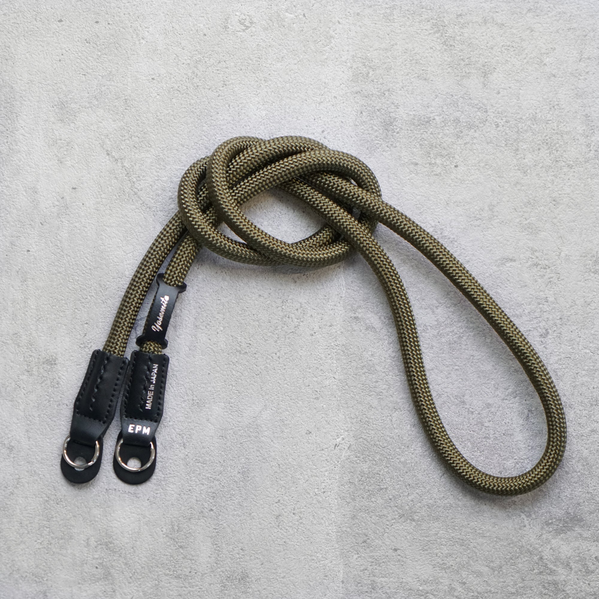 YOSEMITE CAMERA STRAP <br>MILITARY KHAKI<br>ヨセミテ カメラストラップ / ミリタリー カーキ