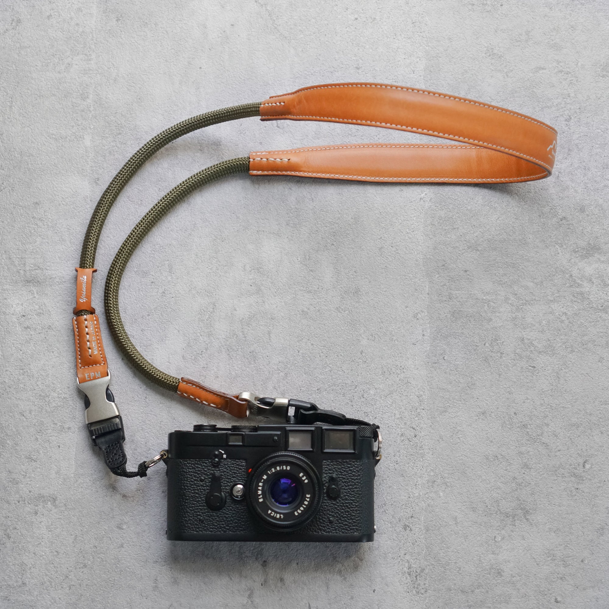 YOSEMITE CAMERA STRAP PRO PLUS , HUNTER KHAKI, ヨセミテ カメラストラップ プロ プラス /  ハンターカーキ