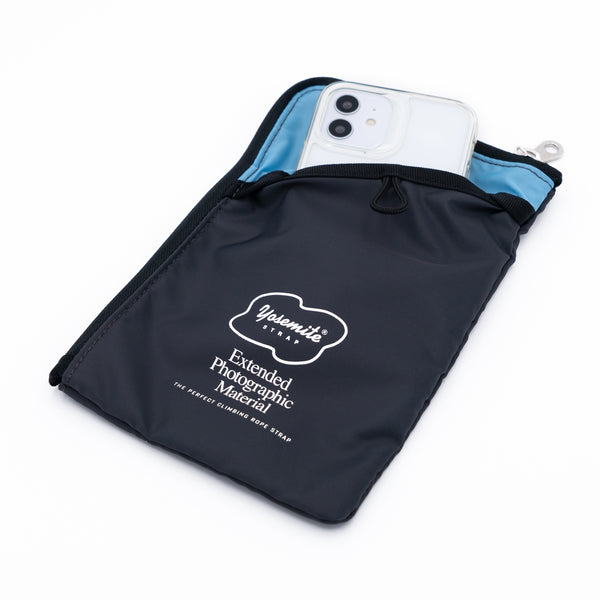 YOSEMITE SUSTAINABLE SACOCHE<BR>GRAY / BLUE<BR>ヨセミテ サスティナブル サコッシュ<BR>グレイ / ブルー