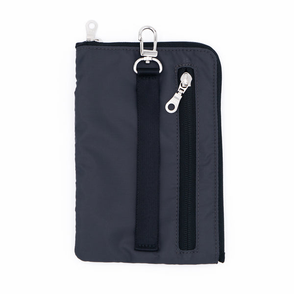 YOSEMITE SUSTAINABLE SACOCHE<BR>GRAY / BLUE<BR>ヨセミテ サスティナブル サコッシュ<BR>グレイ / ブルー