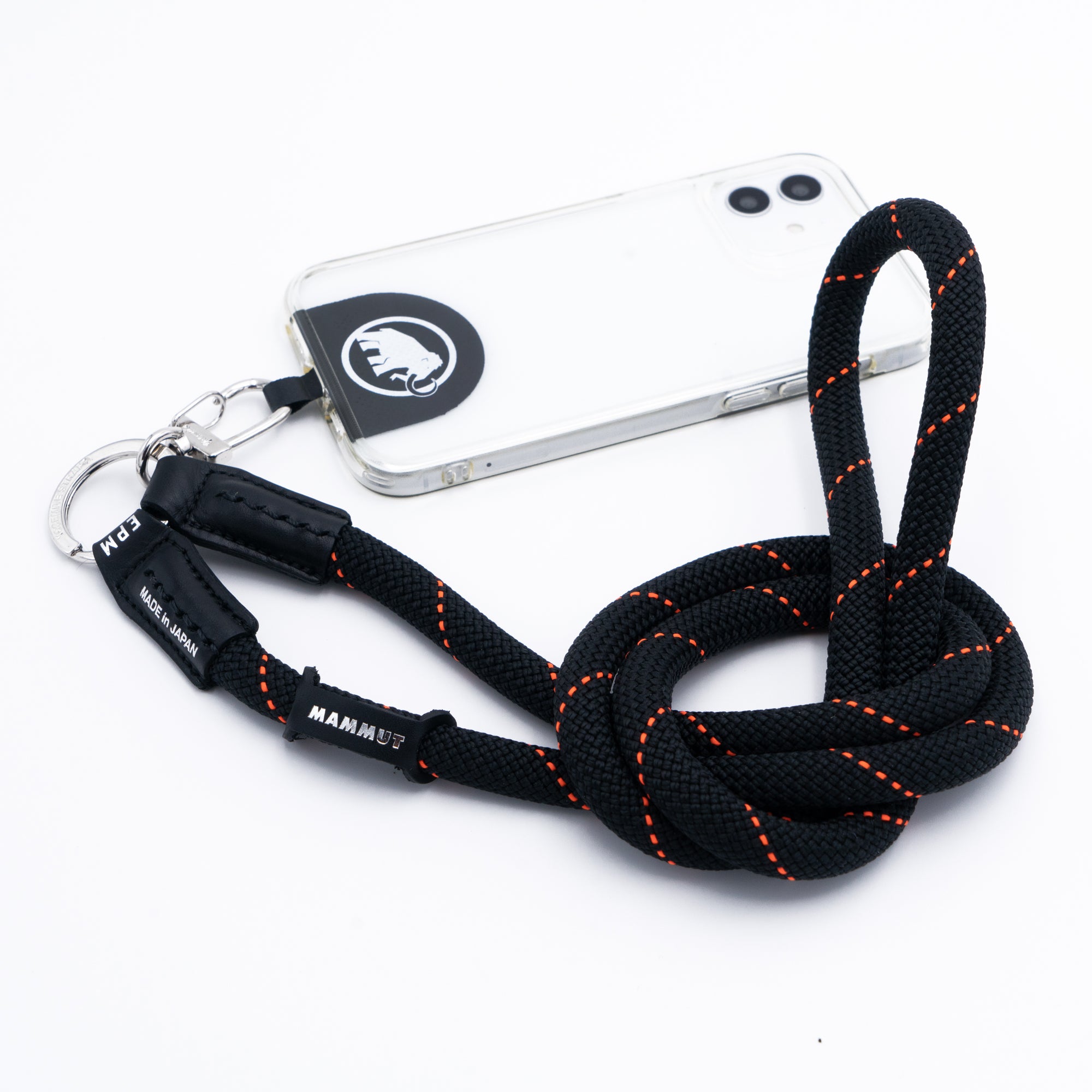 MAMMUT EDITION】YOSEMITE MOBILE STRAP LEATHER CLIMBING BLACK 