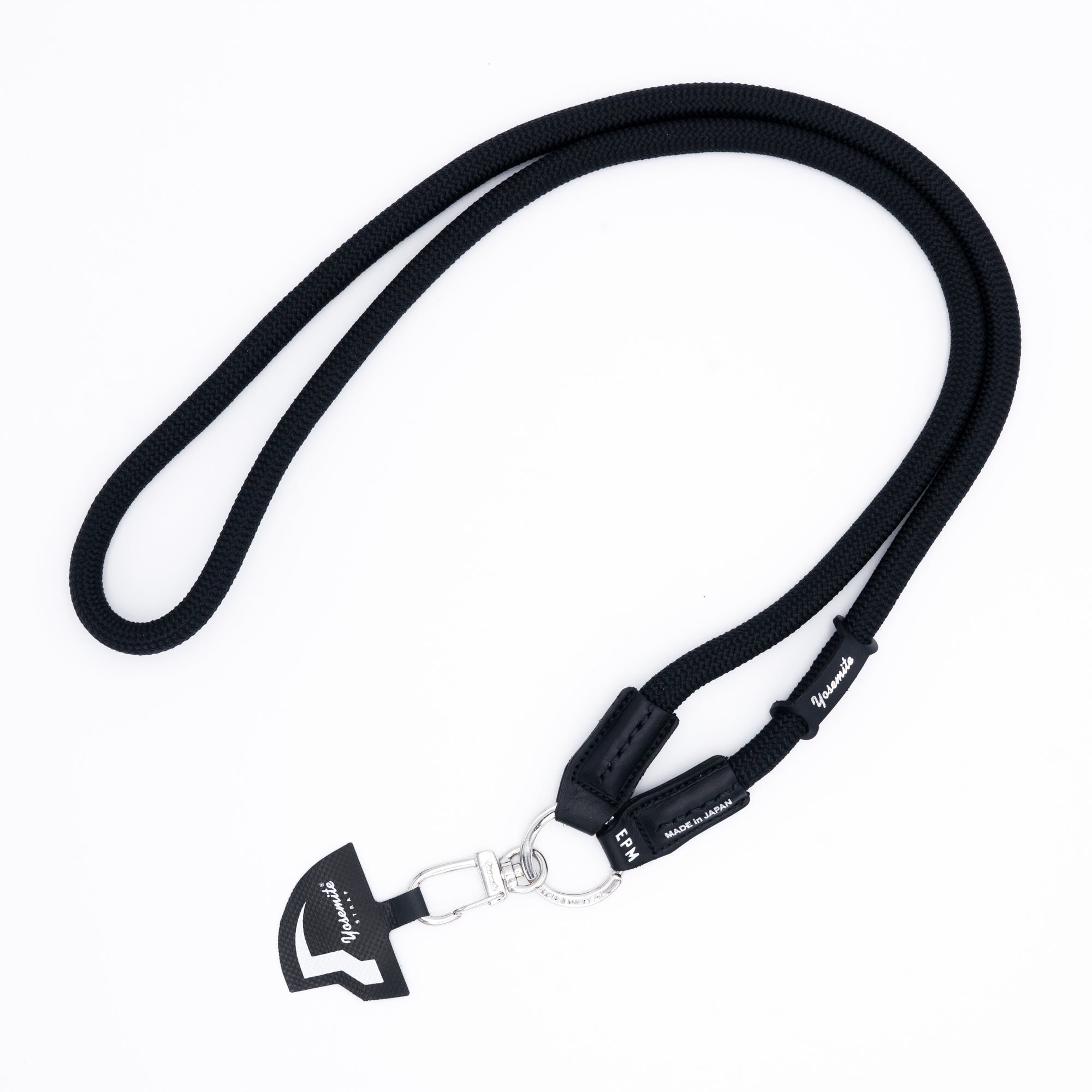 YOSEMITE MOBILE STRAP LEATHERMAD BLACKヨセミテ モバイルストラップ 