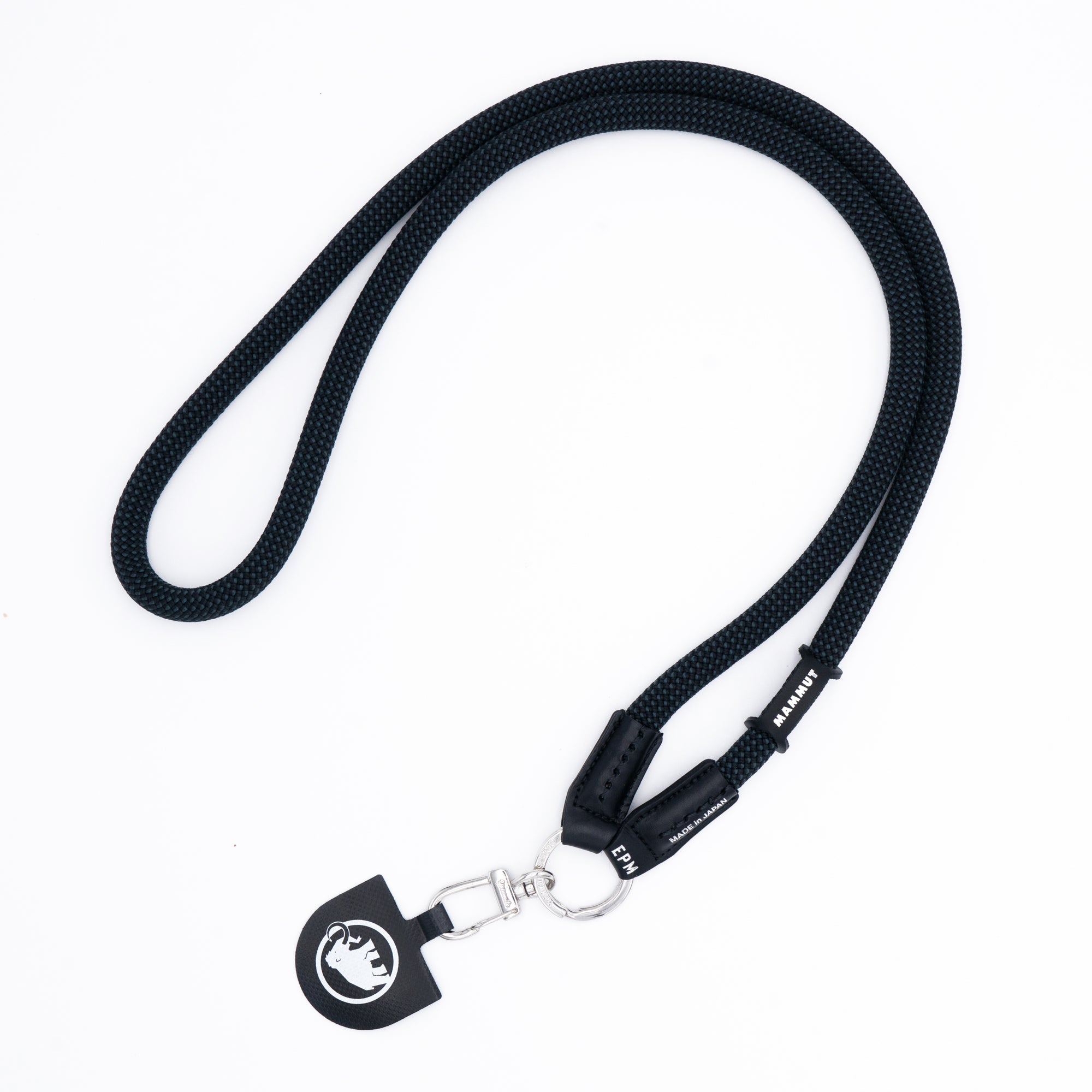 MAMMUT EDITION】YOSEMITE MOBILE STRAP LEATHER MOUNTAIN BLACK