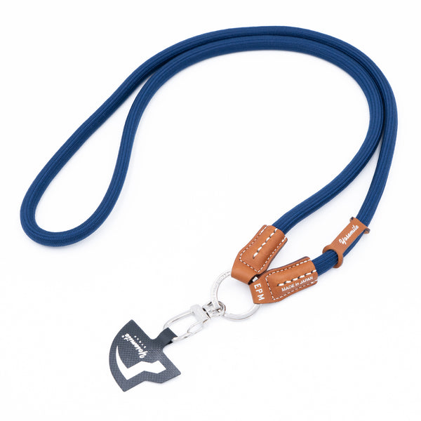 【ONLINE LIMITED】<br>YOSEMITE MOBILE STRAP<br> LEATHER<br>NAVY<br>ヨセミテ モバイルストラップ レザー<br>ネイビー
