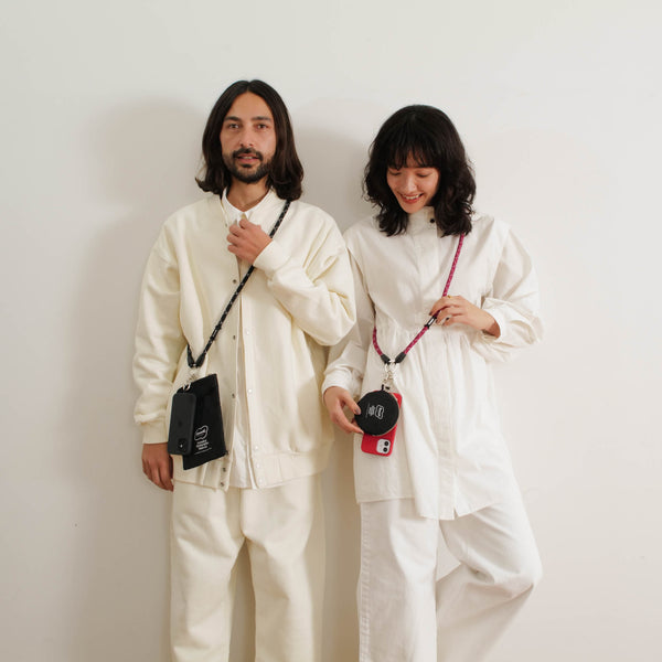 YOSEMITE SUSTAINABLE SACOCHE<BR>GRAY / BLUE<BR>ヨセミテ サスティナブル サコッシュ<BR>グレイ / ブルー